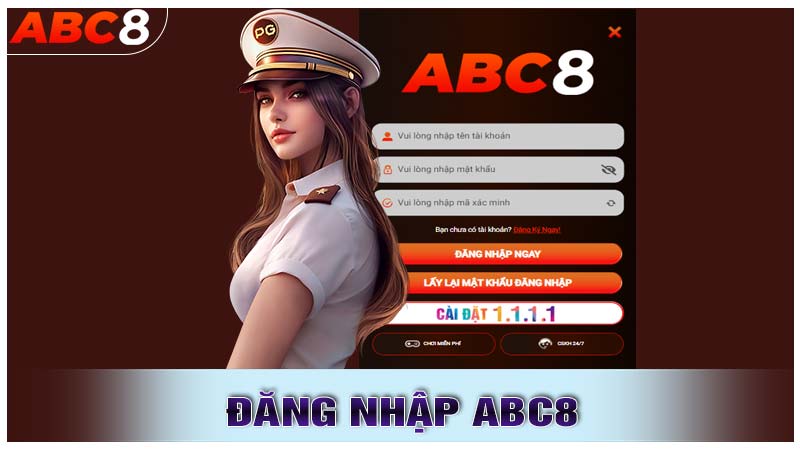 Đăng nhập ABC8