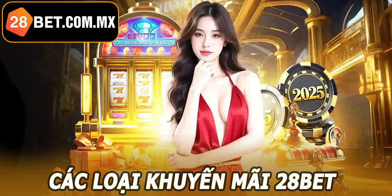 Các loại khuyến mãi 28BET phổ biến